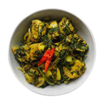 Bombay's Street Aloo Saag 