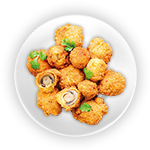 Breaded Garlic Mushrooms 