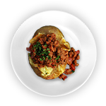 Baked Potato With Con Carne 